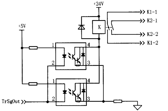 双光耦驱动电路图